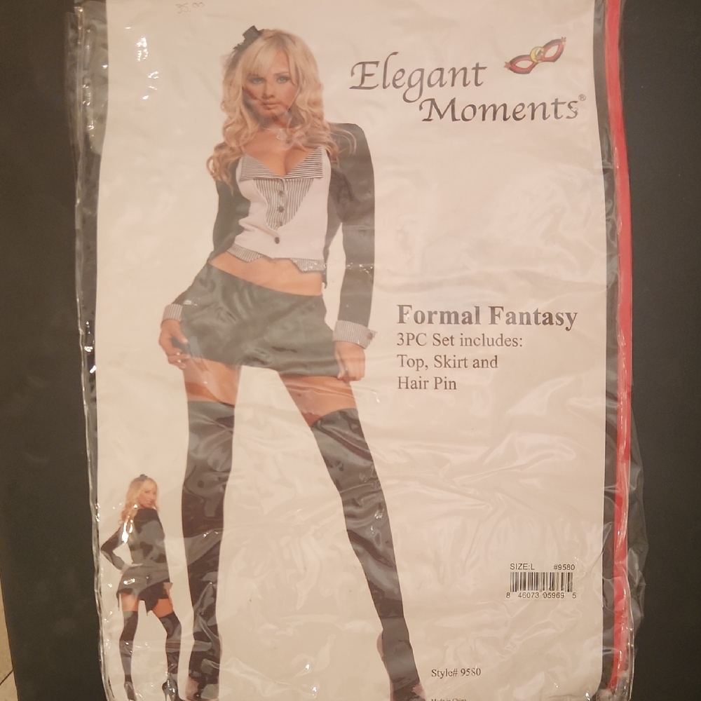 Elegant Moments Black and White 3PC Set